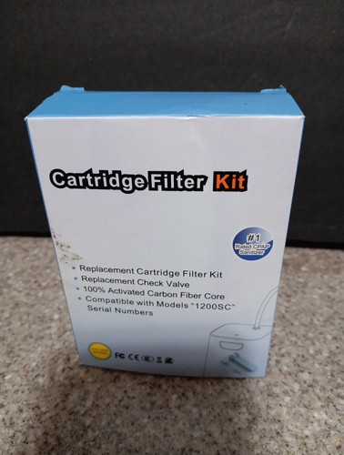 Cartridge filter kit for - filter, cpap
