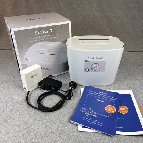 Soclean cpap bipap - 3, cpap/bipap