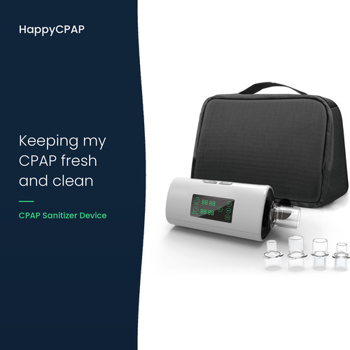 Portable cpap cleaner and - cleaner,